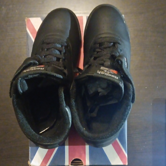 Reebok Rare From 80s/90s Black Gray High-Top Sneakers Mens 6 Womens 7.5 NWT/BOX - Picture 6 of 10